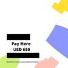 650 USD PAY HERE